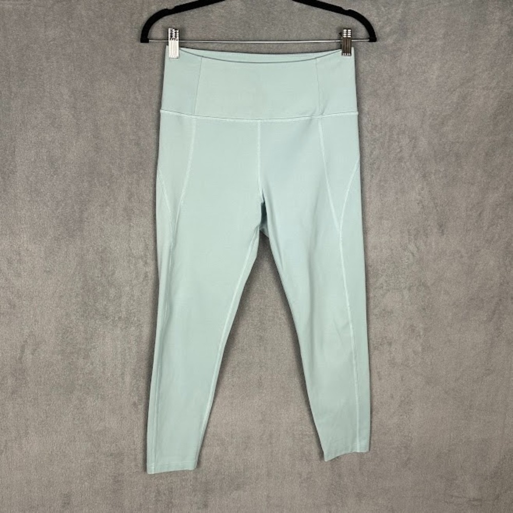 Girlfriend Collective Leggings Womens Medium Green Compressive High Rise Workout